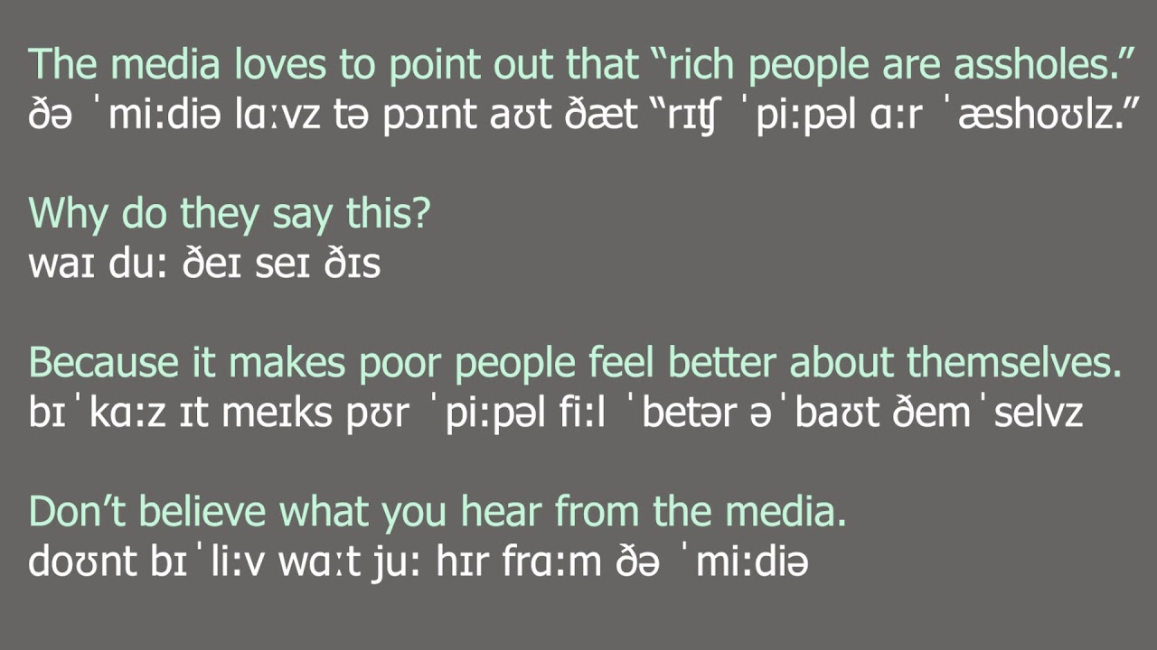 Rich people are assholes