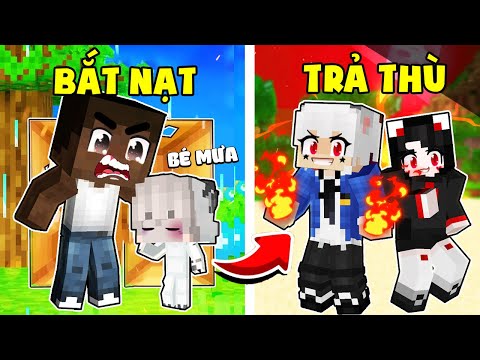 Kairon Và Simmy Trả Thù Vì Bé Mưa Bị Kẻ Xấu Bắt Nạt Trong Minecraft