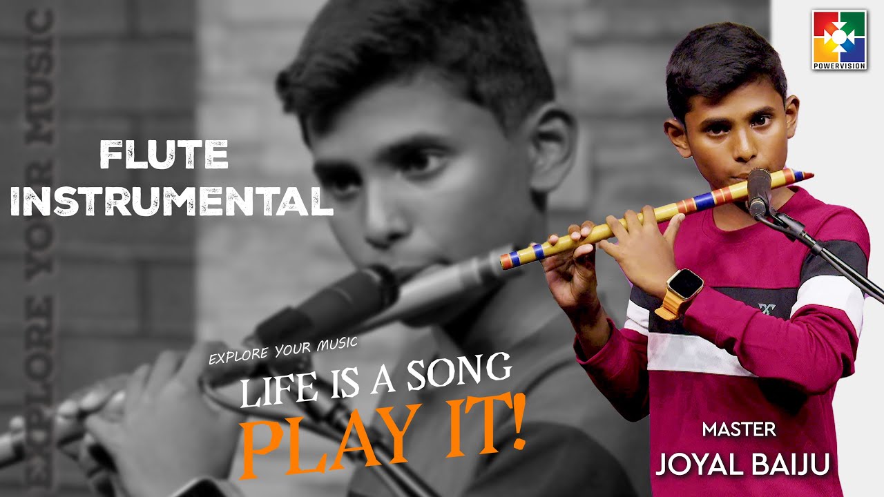 Malayalam Christian Song Instrumental (Flute) Master Joyal Baiju