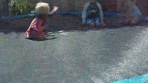 Brie on the Trampoline