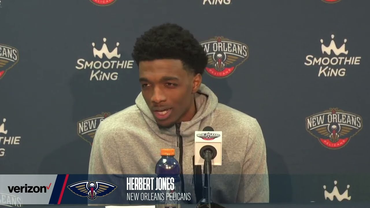 Herbert Jones on turnovers, personal growth PelicansSuns Postgame