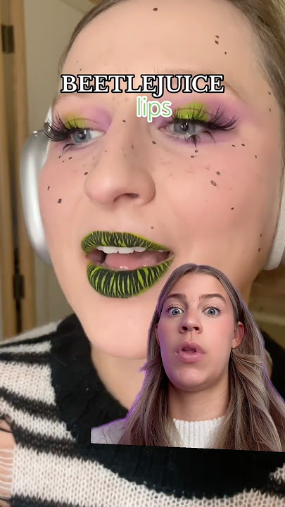 BEETLEJUICE LIPSTICK HACK⁉️ *does it actually work*