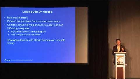 0603 Building a Hadoop Powered Commerce Data Pipeline