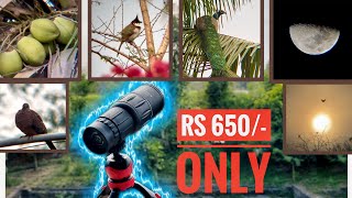 Best Amazon telescope / monocular ! 🔭Cheapest binocular lens / telescope.. ✨affordable photography 📸