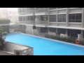 Les orages à Singapour en vidéo