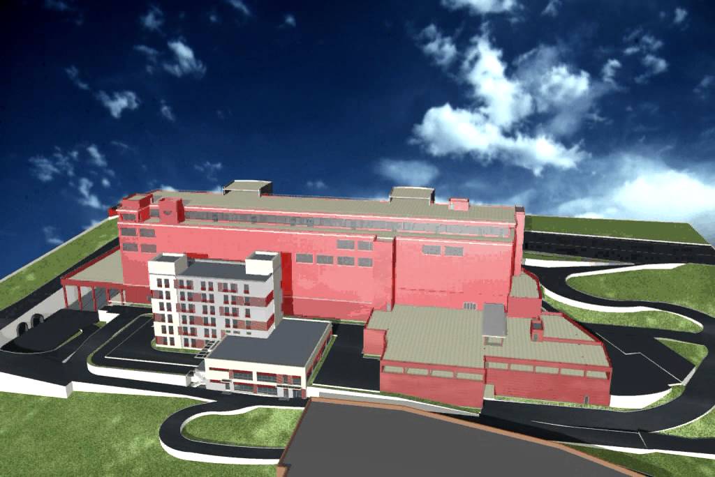 Проект ТРЦ ГБШ в Новосибирске - YouTube