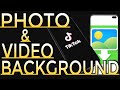 How To Use A Photo Background On Tiktok Video Background Too How To Use A Photo Background On Tiktok Video Background Too