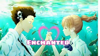 Nightcore  Enchanted taylor Swift  switching Vocal