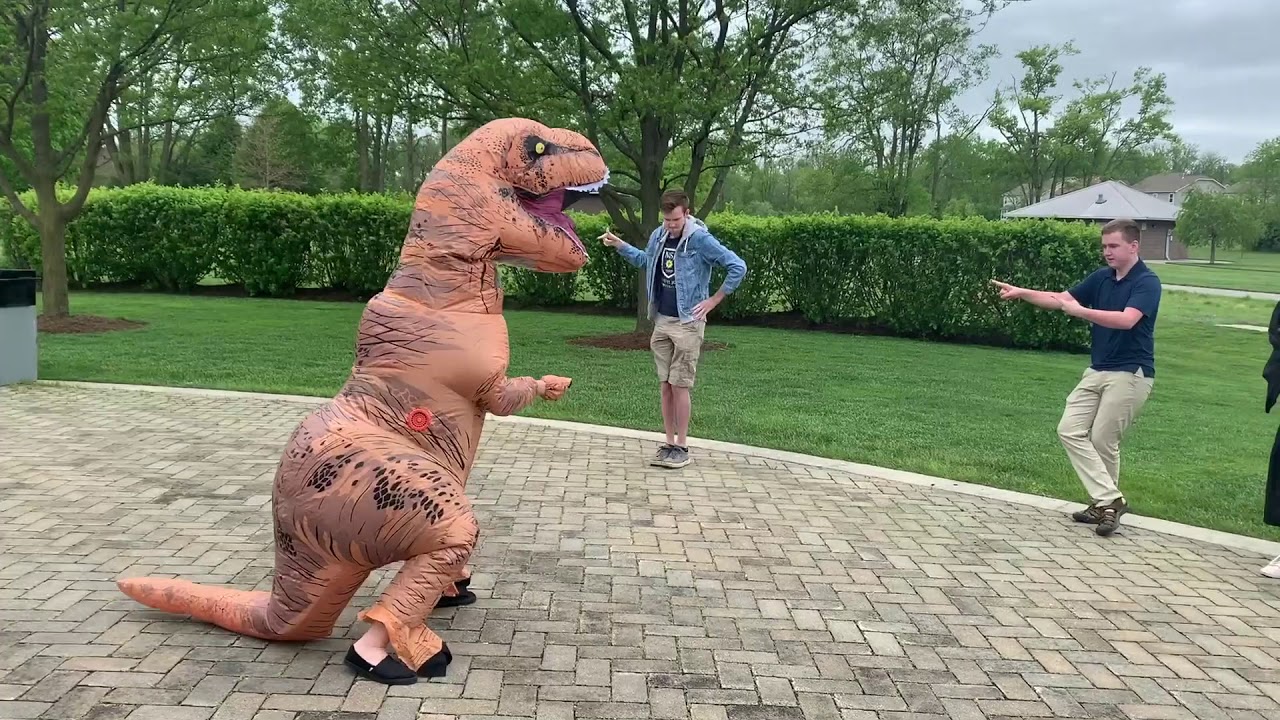 End of the Year TRex Dance Off YouTube
