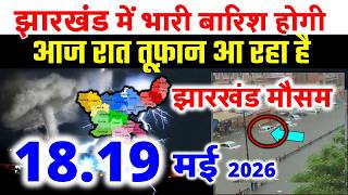 Jharkhand Weather Today 18 May 2026 | झारखंड मौसम अपडेट IMD Alert AI Forecast 18 मई 2026