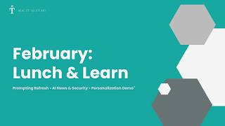 The Personalization Framework Every AI User Needs | AI Lunch &amp; Learn