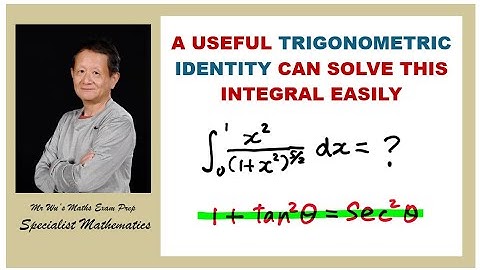 Specialist Maths | Unit 4 | Integration by substitution | Trigonometric Identities | Complex
