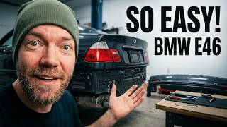 BMW E46 Bumper Removal Done Right | Backup Sensor Safe 2 ways!