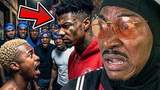 Blueface PRESSES DeenTheGreat Bodyguard With His CRIPS
