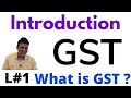 What is GST: GST Introduction: Lecture 1