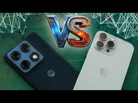 Motorola Signature vs iPhone 16 Pro Max: що краще купити? Порівняння дійсно гарних смартфонів