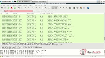 PTP v5 course Network Security Module 6 Post Exploitation Wireshark Introduction