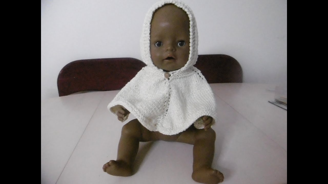 petite cape pour baby born( explications )