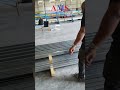 Help client install and test C Z purlin frame machine in Israel