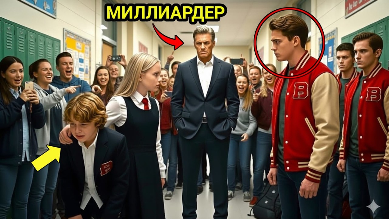Дочь экономки защитила сына миллиардера от задир. Его поступок после увиденного поразил всех!