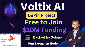 Voltix Airdrop | How to Join Voltix Ai DePin Airdrop | $10M Funding | Backed by Solana