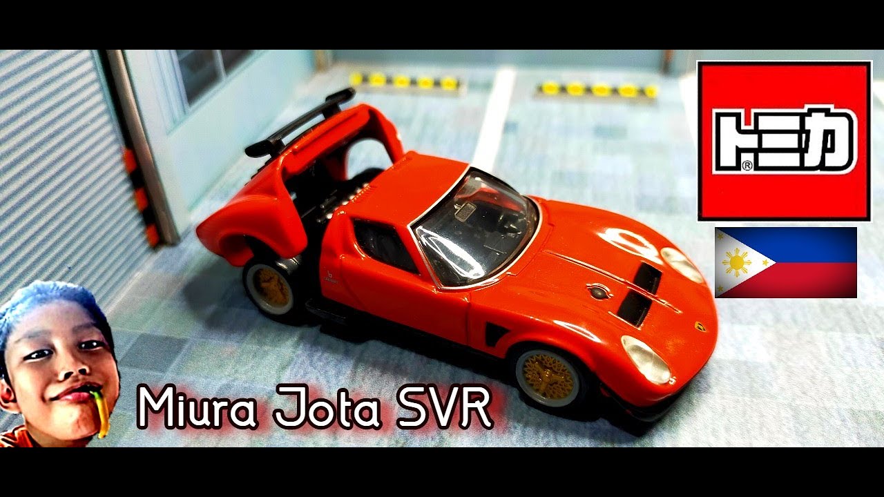 TOMICA Lambo Miura Jota II quick unbox II Pinoy Diecast Collector