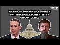 LIVE: Twitter CEO Jack Dorsey and Facebook CEO Mark Zuckerberg testify on Capitol Hill