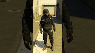 GTA 5 Full Black Outfit Tutorial! #gta5outfits #gtaoutfits #gta5 #gta5shorts