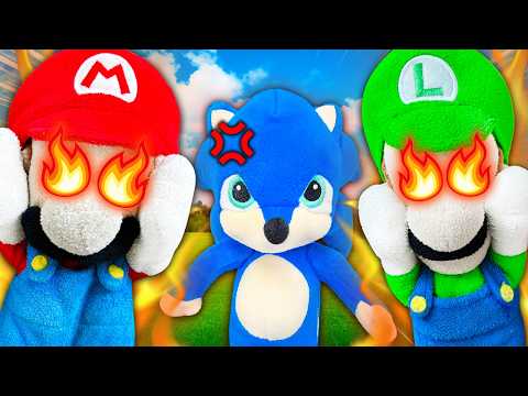 Mario and Luigi The Babysitters! - Paper Mario Bros