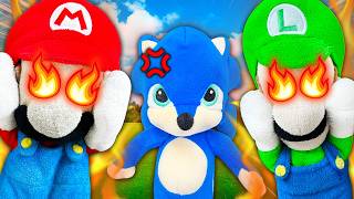 Mario and Luigi The Babysitters! - Paper Mario Bros