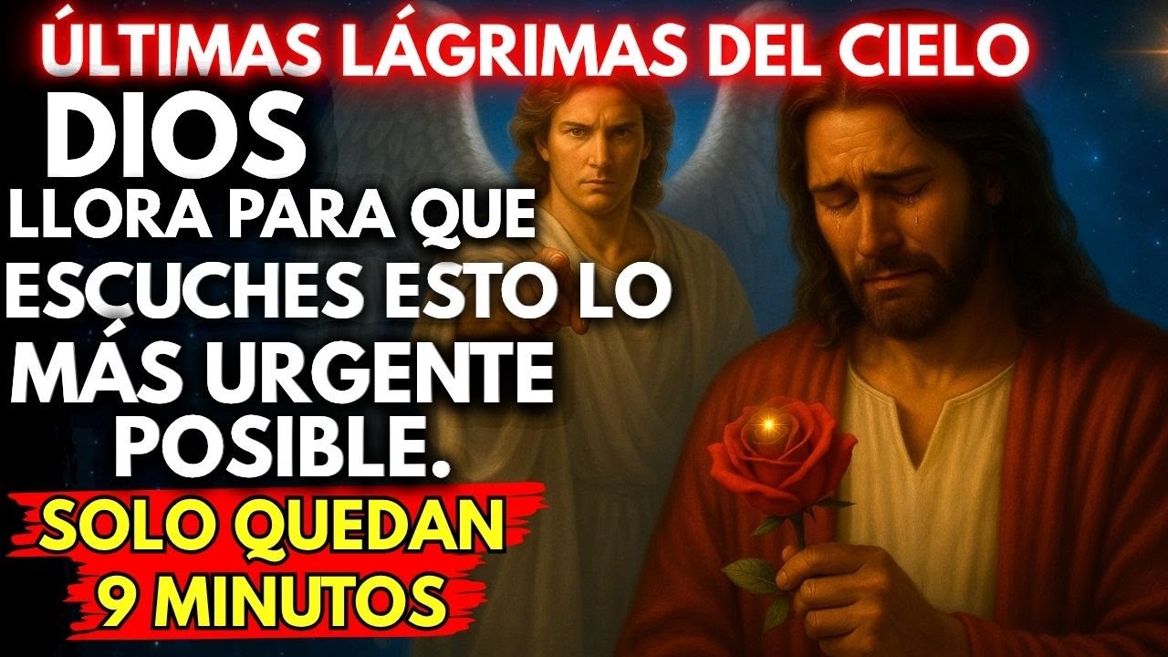 😢 DIOS ESTÁ LLORANDO POR TI... ABRE ESTO LO MÁS RÁPIDO POSIBLE. ESCUCHA CON URGENCIA.