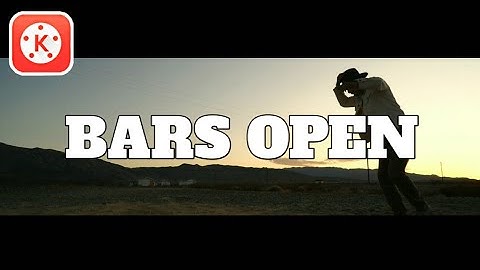 HOW TO MAKE BLACK BARS OPEN CINEMATIC EFFECT IN KINEMASTER🔥👌 | JMarkyy M TV