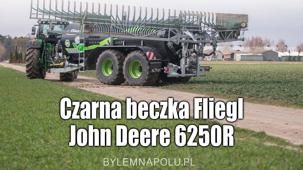 maxresdefault Czarna beczka Fliegl PFW 20000 i John Deere 6250R – unikatowy duet (VIDEO)