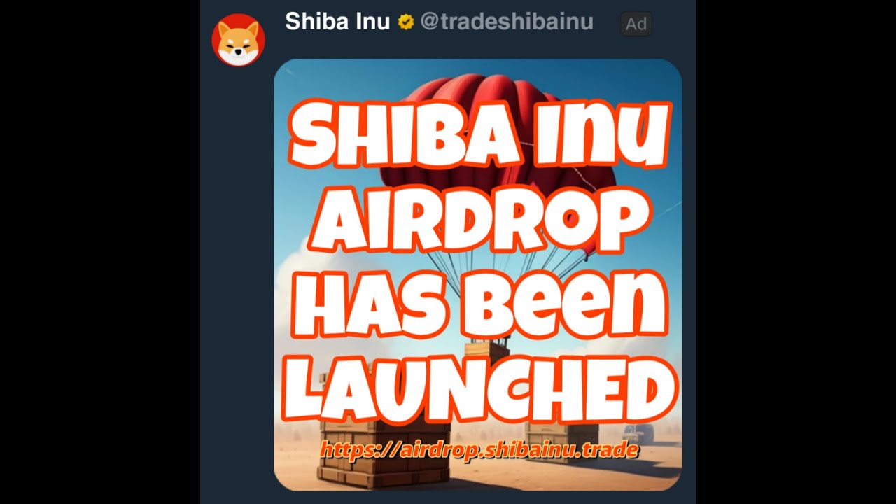 Shiba Inu Official airdrop has been launched (JULY 2024)
