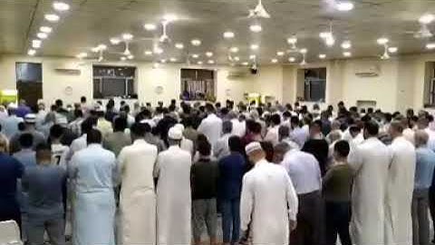 رعد الكردي تلاوة خيالية من سورة النمل_مسجد امام الشافعي في كركوك