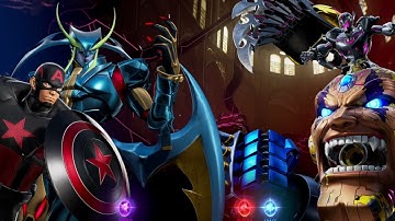 Requested MARVEL VS. CAPCOM: INFINITE Jedah and Captain America Arcade Gameplay