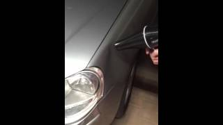 Dent removal with hairdryer and plunger