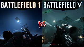 Battlefield 1 Vs Battlefield 5 Graphics Comparison Comparativa