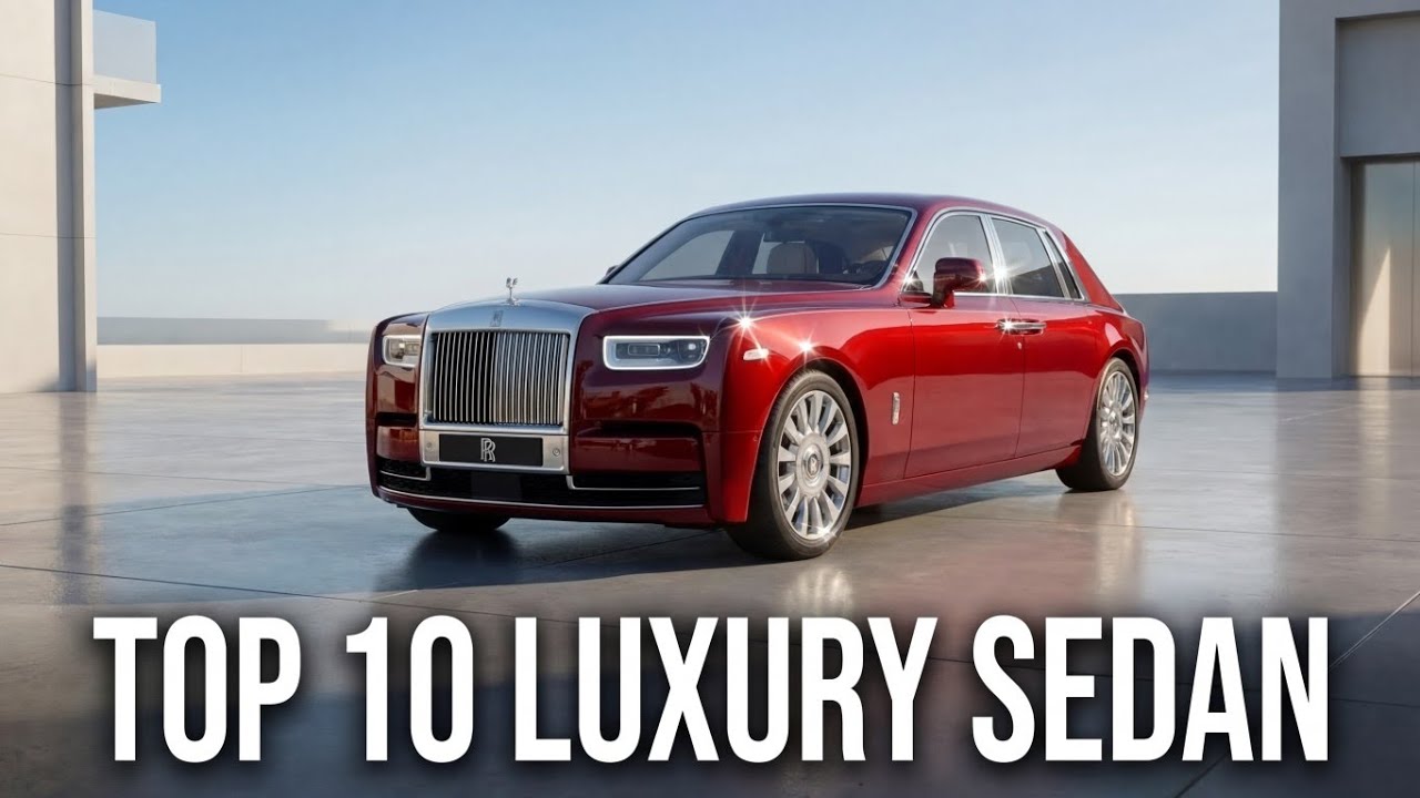 Топ-10 роскошных седанов в мире — 2026 год