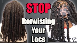 Pros and Cons of NOT Retwisting Your Locs| No Retwist November