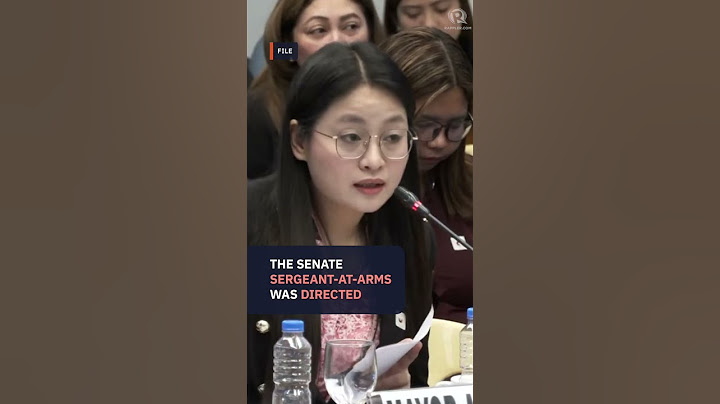 Senate orders arrest of Bamban Mayor Alice Guo, 7 others