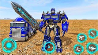 Futuristic Optimus Transformers: Truck Robot City Battle 2026 Part 4 - Android Gameplay HD screenshot 5