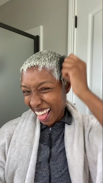  DIY SHORT HAIR WAVES | PART2 #hairwaves #shorthairstyle #platinumblonde ...