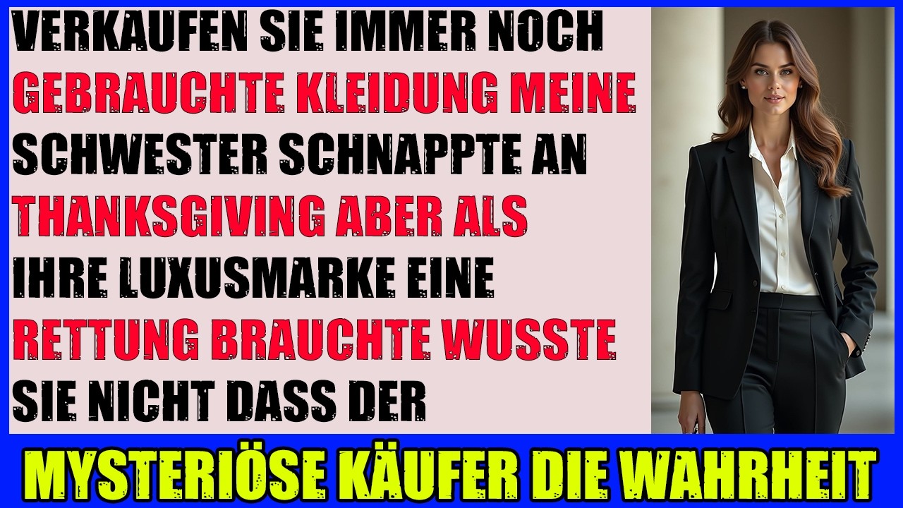 Sie verspotteten meinen Secondhand Laden  dann brauchten sie mein Mode Imperium