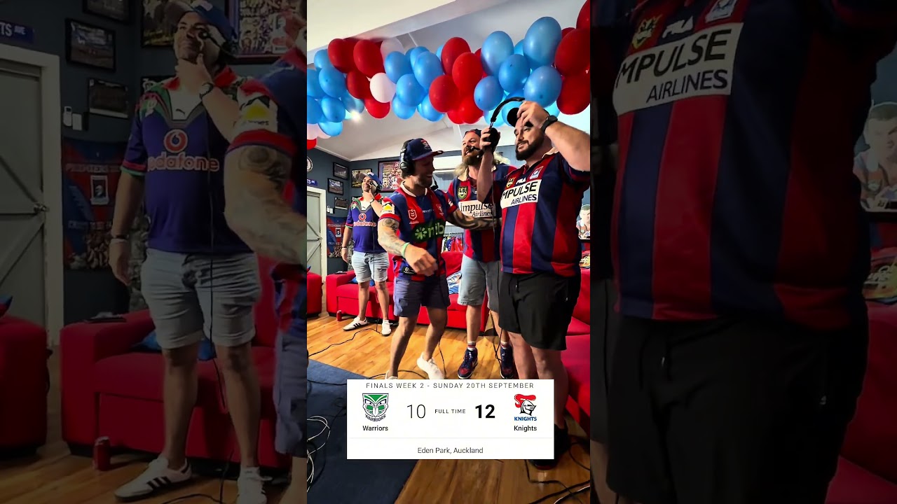 Full Time!! #nrl #rugbyleague #Newcastleknights #upthewahs