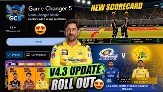 Game Changer 5 V4.3 Update Released Date !