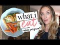 WHAT I EAT IN A DAY PREGNANT | Becca Bristow