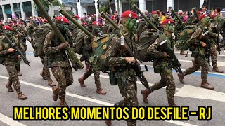 Comemoração aos 201 anos da Independência do Brasil no Rio de janeiro - Desfile Cívico Militar 🇧🇷