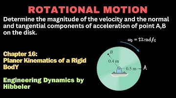 Determine the  magnitude of normal & tangential components of acceleration for B - Engineers Academy