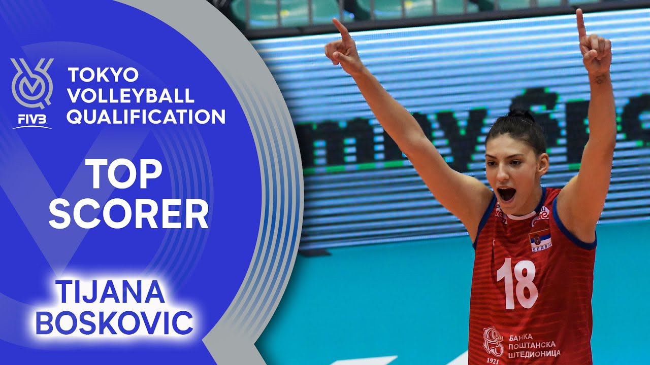 The Star of Serbia's Show - Tijana Boskovic | Top Scorer | Volleyball Olympic Qualification 2019